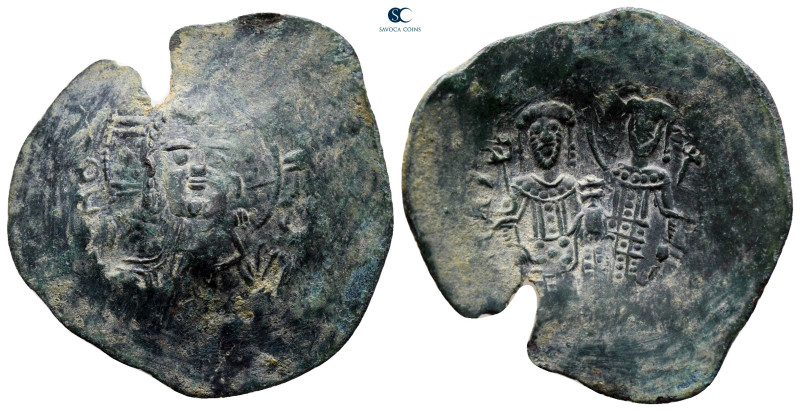 Alexius III Angelus-Comnenus AD 1195-1203. Constantinople
Trachy Æ

27 mm, 2,...