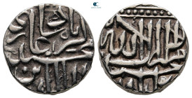 India.  AD 1600-1700. Rupee AR