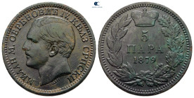 Serbia.  AD 1879. 10 Para