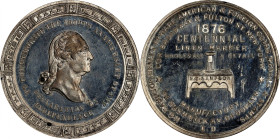 1876 H.G. Sampson Store Card. By George Hampden Lovett and E.D. Musante GW-827, Baker-573C, Rulau Ny-Ny 270C. White Metal. MS-63 PL (NGC).
42 mm.

...