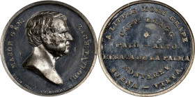 Undated (1848) Zachary Taylor Campaign Medal. DeWitt-ZT 1848-12. White Metal. MS-64 DPL (NGC).
33 mm.

Estimate: $300