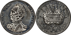 Undated (ca. 1860) Winfield Scott Campaign Medal. Restrike. DeWitt-WS 1852-1. White Metal. MS-62 PL (NGC).
41 mm.

Estimate: $150
