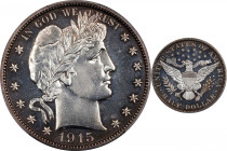 1915 Barber Half Dollar. Proof-62 (PCGS).
PCGS# 6562. NGC ID: 24PK.
From the Abigail Collection, Part III.

Estimate: $670