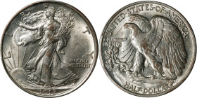 1918 Walking Liberty Half Dollar. AU-53 (PCGS).
PCGS# 6574. NGC ID: 24PV.
From the Abigail Collection, Part III.

Estimate: $315