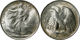 1936 Walking Liberty Half Dollar. MS-65 (PCGS).
PCGS# 6598. NGC ID: 24RM.
From the Abigail Collection, Part III.

Estimate: $195