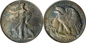 1937 Walking Liberty Half Dollar. Proof-64 (ANACS).
PCGS# 6637. NGC ID: 27V5.

Estimate: $550