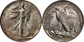 1937 Walking Liberty Half Dollar. MS-66 (NGC).
PCGS# 6601. NGC ID: 24RR.
From the Roberta and William C. Willner Collection.

Estimate: $300