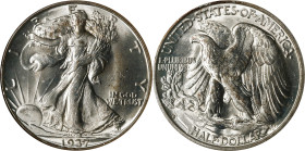 1937-D Walking Liberty Half Dollar. MS-64 (ANACS). OH.
PCGS# 6602. NGC ID: 24RS.

Estimate: $400