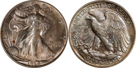 1938-D Walking Liberty Half Dollar. MS-64 (NGC). CAC.
PCGS# 6605. NGC ID: 24RV.
From the Roberta and William C. Willner Collection.

Estimate: $80...