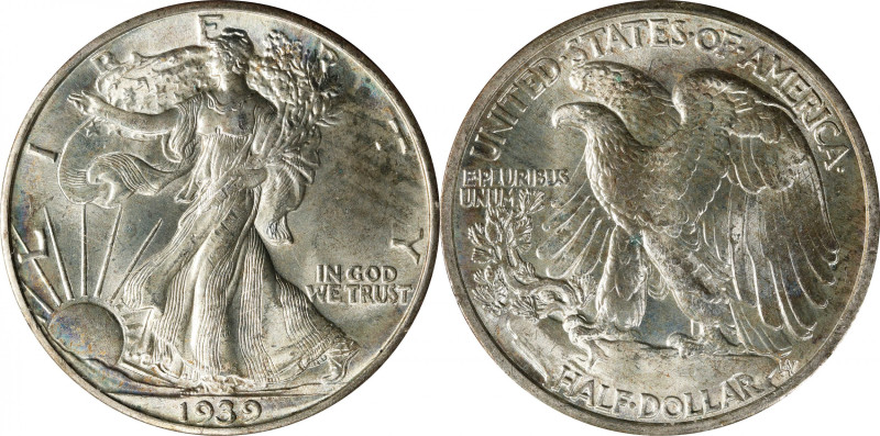 1939 Walking Liberty Half Dollar. MS-63 (PCGS). CAC. OGH Rattler.
PCGS# 6606. N...