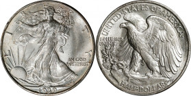 1939-D Walking Liberty Half Dollar. MS-66 (PCGS).
PCGS# 6607. NGC ID: 24RX.

Estimate: $325