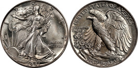 1941-S Walking Liberty Half Dollar. MS-64 (NGC).
PCGS# 6613. NGC ID: 24S5.
From the Roberta and William C. Willner Collection.

Estimate: $120