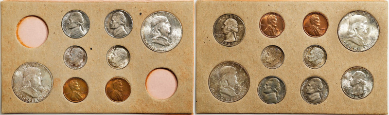 1949 Mint Set. (Uncertified).
Housed in the original U.S. Mint packaging, with ...