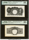 Barbados Government of Barbados 1 Dollar 1.1.1936 Design of Pick 2a Front and Back Archival Photographs PMG Choice Uncirculated 64; Gem Uncirculated 6...