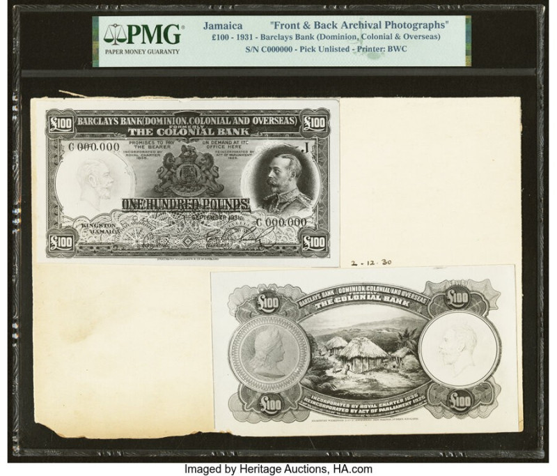 Jamaica Barclays Bank Dominion, Colonial and Overseas (Formerly The Colonial Ban...