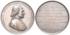 BOLOGNA
Ercole Consalvi (Cardinale), 1757-1821. Medaglia 1824 opus G. Cerbara.
Æ gr. 92,54 mm 53,5
Dr. HERCVLES CONSALVI S R E CARD DIAC. Busto del...