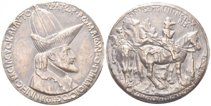 FERRARA
Giovanni VIII Paleologo (Imperatore di Bisanzio), 1425-1444. Medaglia 1...