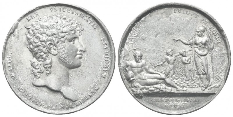 NAPOLI
Gioacchino Napoleone Murat, 1808-1815. Medaglia 1811 Premio dell’Accadem...