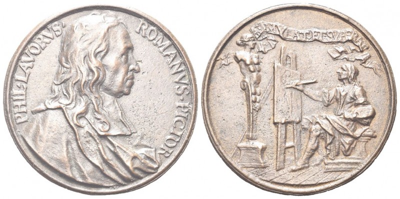 ROMA
Filippo Lauri (pittore romano), 1623-1694. Medaglia del XVII secolo (attri...