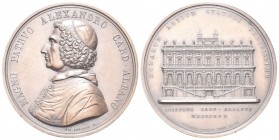 ROMA
Alessandro Albani (Cardinale), 1692-1779. Medaglia 1830 opus N. Cerbara.
Æ gr. 140,67 mm 69
Dr. MAGNO PATRVO ALEXANDRO CARD ALBANO. Busto a s....