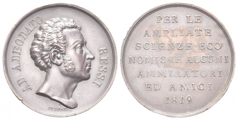 VENEZIA
Adeodato Ressi (economista e patriota), 1768-1822. Medaglia 1819 opus F...