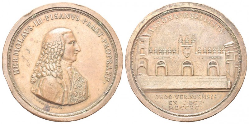 VERONA
Almorò Pisani (vicecapitano e potestà di Verona), 1759-1836. Medaglia 17...