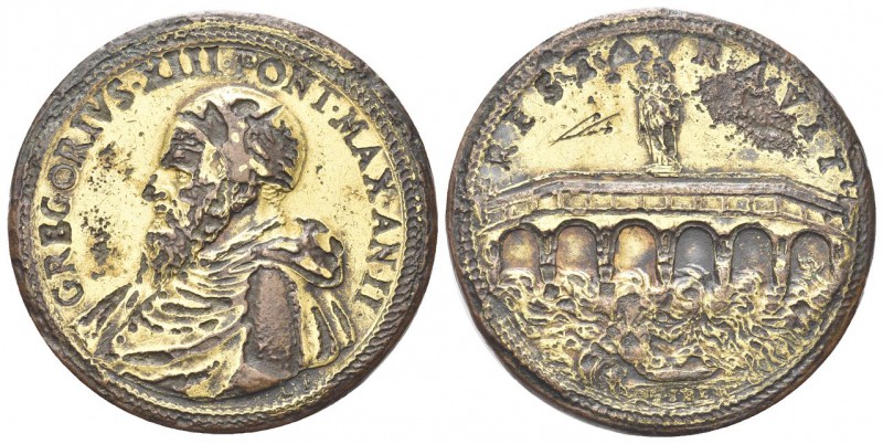 ROMA
Gregorio XIII (Ugo Boncompagni), 1572-1585. Medaglia a. II opus L. Fragni....