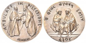 ROMA
Paolo VI (Giovanni Battista Montini), 1963-1978. Medaglia straordinaria 1965 a. I opus E. Manfrini.
Æ gr. 29,58 mm 44
Dr. AMBULATE IN DILECTIO...