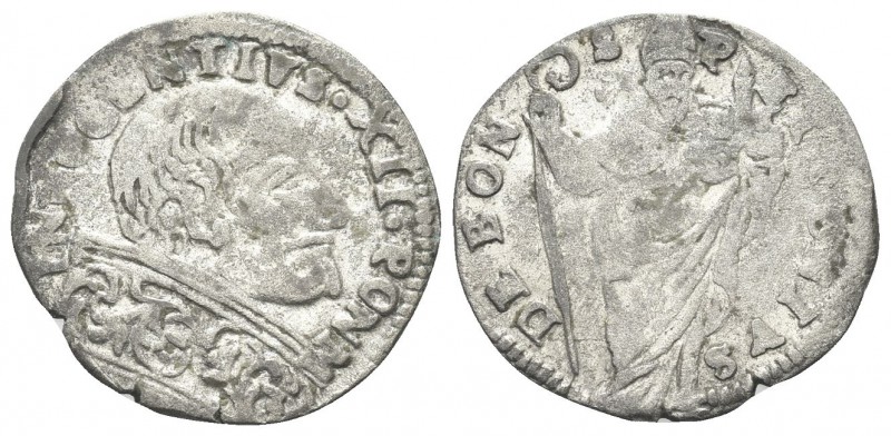 BOLOGNA
Innocenzo XII (Antonio Pignatelli), 1691-1700. Muraiola.
Mi gr. 1,38
...