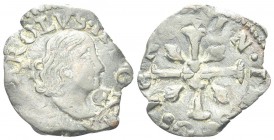 NAPOLI
Carlo II di Spagna, Re di Napoli e Sicilia, 1665-1700. Tre Cavalli 1678 ?, sigla AC/A.
Æ gr. 1,95
Dr. CAROLVS II D G REX, Testa a d.; dietro...