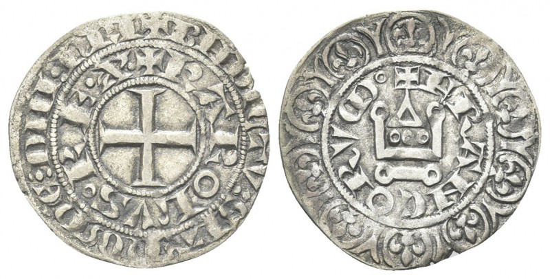 FRANCIA
Carlo IV di Francia (detto il Bello), 1322-1328. Maille Blanche.
Ag gr...
