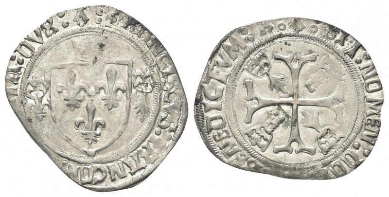 FRANCIA
Francesco I d’Angoulème, 1515-1547. Grand Blanc, zecca di Rennes.
Mi g...