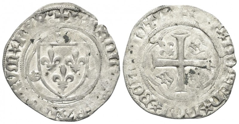 FRANCIA
Francesco I d’Angoulème, 1515-1547. Grand Blanc (zecca di Saint Lo).
M...