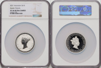 British Dependency. Elizabeth II silver Proof "Queen Victoria" 10 Pounds 2021 PR70 Ultra Cameo NGC, KM-Unl. HID09801242017 © 2022 Heritage Auctions | ...