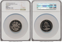 Elizabeth II "Independence - 5th Anniversary" 10 Dollars 1977-FM MS69 NGC, Franklin mint, KM76. Labeled as "Prooflike" on NGC holder. HID09801242017 ©...
