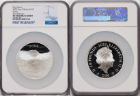Elizabeth II silver Proof "Rome" 10 Pounds (5 oz) 2022 PR70 Ultra Cameo NGC, City Views series. First Releases. Limited Edition Presentation: 200. Acc...