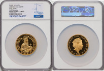 Elizabeth II gold Proof "King James I" 500 Pounds (5 oz) 2022 PR69 Ultra Cameo NGC, British Monarchs series. First Releases. HID09801242017 © 2022 Her...