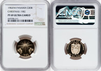 Republic gold Proof "Christmas" 50 Balboas 1982-FM PR69 Ultra Cameo NGC, Franklin mint, KM82. HID09801242017 © 2022 Heritage Auctions | All Rights Res...