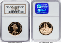 British Colony. Elizabeth II gold Proof "Mutiny on the Bounty" 250 Dollars 1989 PR67 NGC, KM6. HID09801242017 © 2022 Heritage Auctions | All Rights Re...