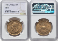 Republic gold Krugerrand (1 oz) 1975 MS66 NGC, KM73. HID09801242017 © 2022 Heritage Auctions | All Rights Reserved