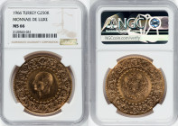 Republic gold "Monnaie de Luxe'" 250 Kurush 1966 MS66 NGC, KM873. HID09801242017 © 2022 Heritage Auctions | All Rights Reserved