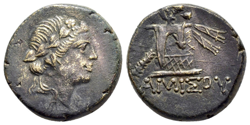PONTOS. Amisos. Time of Mithradates VI (Circa 105-90 BC or 90-85 BC). Ae.

Obv :...