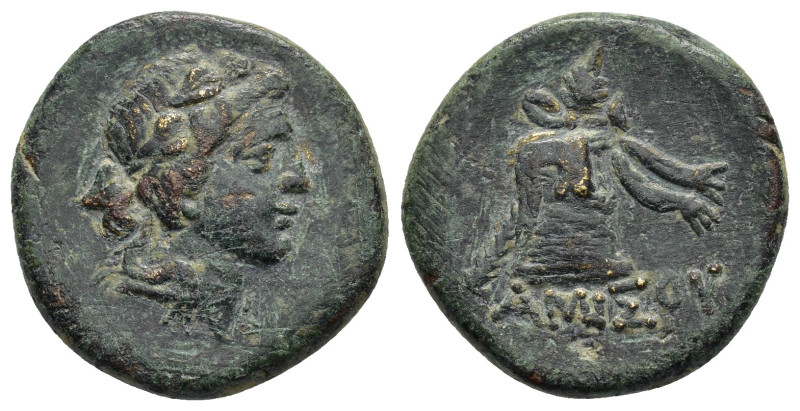 PONTUS. Amisos. Struck under Mithradates VI (Circa 100-95 or 90-80 BC). Ae.

Obv...