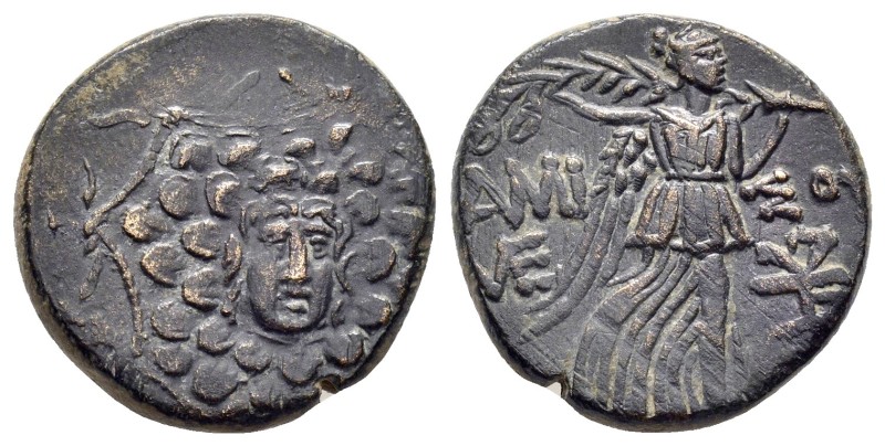 PONTUS. Amisos.(Circa 85-65 BC). Time of Mithradates VI Eupator.Ae.

Ob v: Aeg...