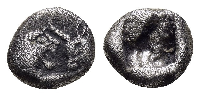 KINGS of LYDIA.Time of Kroisos. Circa 561-546 BC. AR Sixth Stater . 

Obv : Conf...