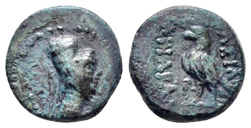 KINGS of CAPPADOCIA.Ariarathes VI Epiphanes Philopator.(130-115/114 BC).Ae.

Obv...