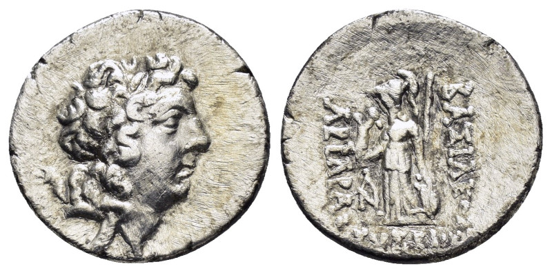 KINGS of CAPPADOCIA. Ariarathes IX Eusebes Philopator (Circa 100-85 BC). Drachm....