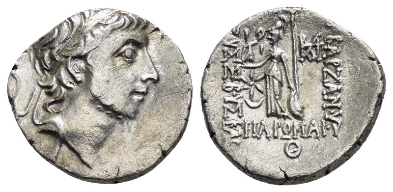 KINGS of CAPPADOCIA.Ariarathes X.(42-36 BC).Drachm.

Obv : Diademed head right.
...