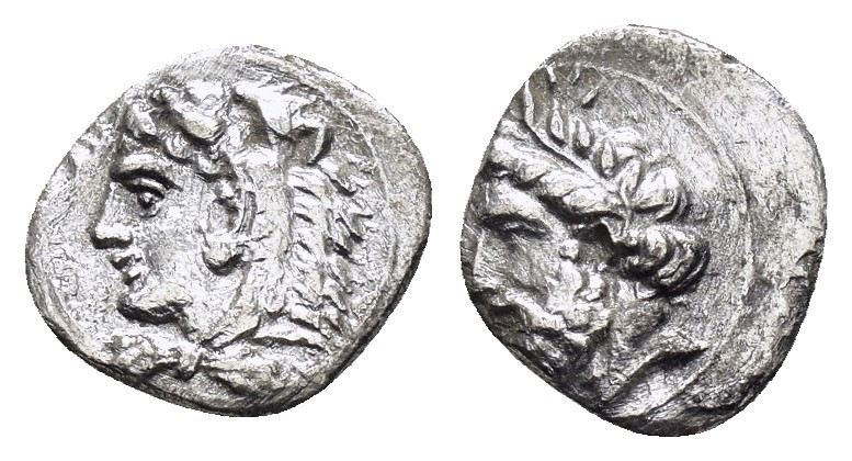 CILICIA. Uncertain. (4th century BC). Obol.

Obv : Laureate head of Zeus left.

...