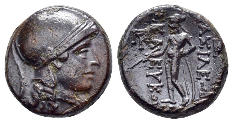 SELEUKID KINGS of SYRIA. Seleukos II Kallinikos.(246-226 BC). Ae.

Obv : Head of...